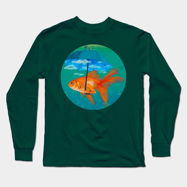 The Cloud Long Sleeve T-Shirt by Oh Hokey Pokey